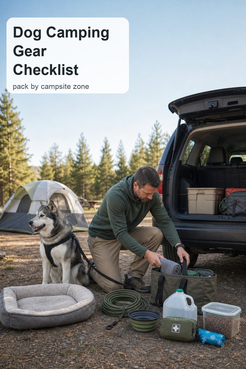 Dog Camping Gear Checklist