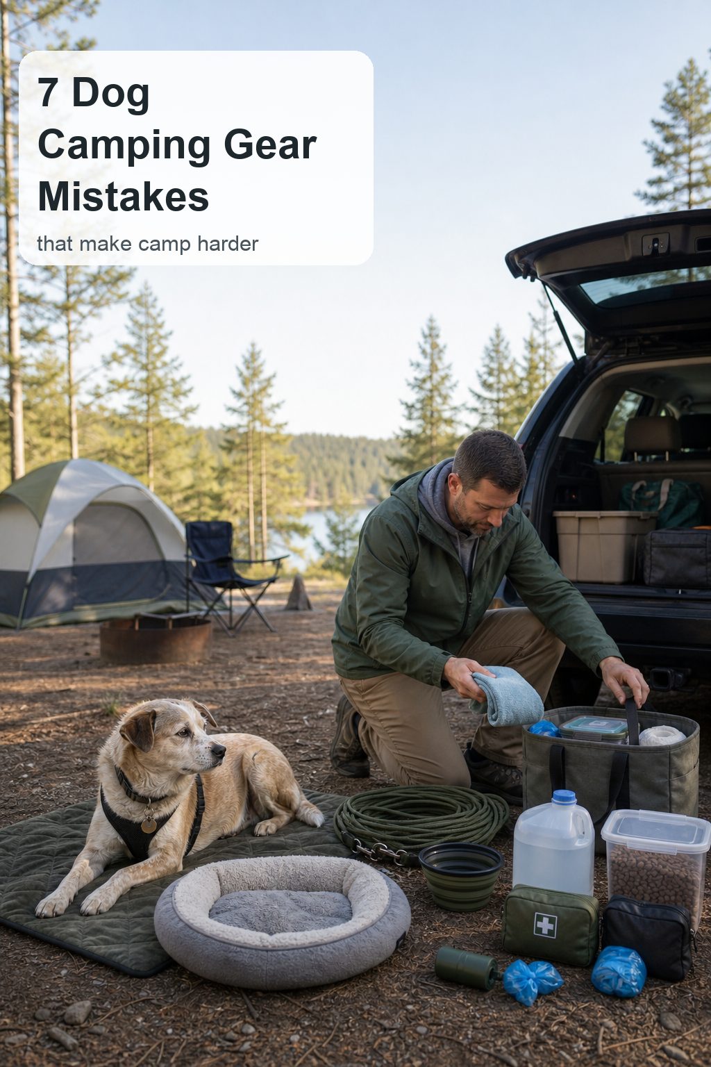 7 Dog Camping Gear Mistakes